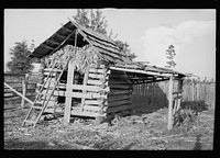 Barn of a  rehabilitation client, Tangipahoa Parish, Louisiana. Sourced from the Library of Congress.