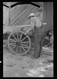 Blacksmith, Irwin County, Georgia. Sourced from the Library of Congress.