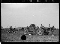 [Untitled photo, possibly related to: Tractors used in cultivation, Wabash Farms, Indiana]. Sourced from the Library of Congress.