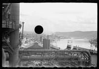 [Untitled photo, possibly related to: Industrial development along Monongahela River, Pittsburgh, Pennsylvania]. Sourced from the Library of Congress.
