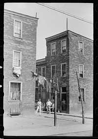 Housing in Ambridge, Pennsylvania, home of the American Bridge Company. Sourced from the Library of Congress.