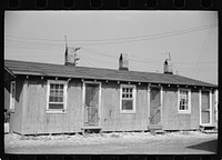 [Untitled photo, possibly related to: Community toilets used by people living in company houses near oyster packing plant, Shellpile, New Jersey]. Sourced from the Library of Congress.