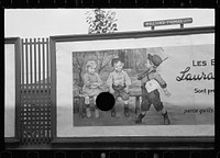 [Untitled photo, possibly related to: Sign, Québec, Canada]. Sourced from the Library of Congress.