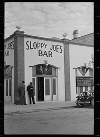 Sloppy Joe's Bar, Key West, Florida. Sourced from the Library of Congress.