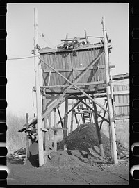 [Untitled photo, possibly related to: Loading a truck at gopher hole, Williamson County, Illinois]. Sourced from the Library of Congress.