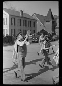 [Untitled photo, possibly related to: Religious parade, Romney, West Virginia]. Sourced from the Library of Congress.