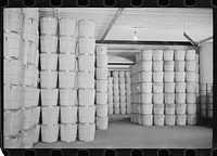 [Untitled photo, possibly related to: Packing eggs in cold storage warehouse, Jersey City, New Jersey]. Sourced from the Library of Congress.