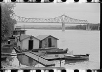 Mississippi River at La Crosse, Wisconsin. Sourced from the Library of Congress.