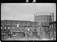 [Untitled photo, possibly related to: Homes near the gas works, Camden, New Jersey]. Sourced from the Library of Congress.