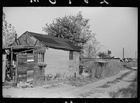 Shacks housing mill workers, Millville, New Jersey. Sourced from the Library of Congress.