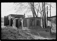 Fishing boat used as home for mill workers, Millville, New Jersey. Sourced from the Library of Congress.