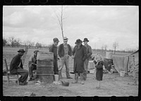 [Untitled photo, possibly related to: Evicted sharecroppers along Highway 60, New Madrid County, Missouri]. Sourced from the Library of Congress.