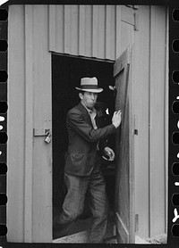 [Untitled photo, possibly related to: Member of cooperative, Southeast Missouri Farms]. Sourced from the Library of Congress.