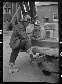 Copper miner, Butte, Montana. Sourced from the Library of Congress.