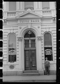 Bank, Winchester, Virginia. Sourced from the Library of Congress.