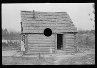 [Untitled photo, possibly related to: Home of a family of ten that has been on relief for eighteen months, Brown County, Indiana]. Sourced from the Library of Congress.