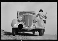 [Untitled photo, possibly related to: Surveying at the Greenhills Project, Cincinnati, Ohio]. Sourced from the Library of Congress.