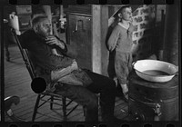 [Untitled photo, possibly related to: Interior of rehabilitation client's home between Chilicothe and Columbus, Ohio]. Sourced from the Library of Congress.