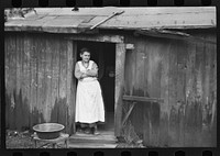 [Untitled photo, possibly related to: Rehabilitation client's wife, Jackson County, Ohio]. Sourced from the Library of Congress.