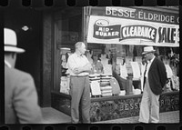 [Untitled photo, possibly related to: Dry goods and clothing store, Manchester, New Hampshire]. Sourced from the Library of Congress.