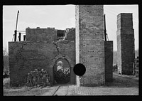 [Untitled photo, possibly related to: Abandoned brick factory, not far from Jackson, Ohio]. Sourced from the Library of Congress.