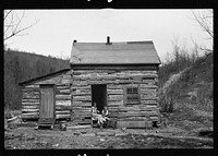 [Untitled photo, possibly related to: Mother of family of five to be resettled on Ross-Hocking Land Project near Chillicothe, Ohio]. Sourced from the Library of Congress.