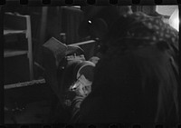 [Untitled photo, possibly related to: Craft shop at Reedsville, West Virginia]. Sourced from the Library of Congress.