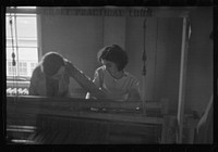 [Untitled photo, possibly related to: Craft shop at Reedsville, West Virginia]. Sourced from the Library of Congress.