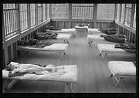 [Untitled photo, possibly related to: Reedsville, West Virginia. The Arthurdale subsistence homesteads project of the U.S. Resettlement Administration. Children sleeping in the nursery school]. Sourced from the Library of Congress.