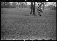 [Untitled photo, possibly related to: In the park. This park, created when the section was white, has now been taken over by es. Chicago, Illinois]. Sourced from the Library of Congress.