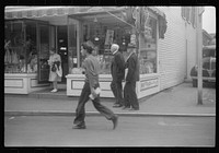 [Untitled photo, possibly related to: Provincetown street, Provincetown, Massachusetts]. Sourced from the Library of Congress.