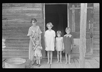 Trische family, tenant farmers, Plaquemines Parish, Louisiana. Sourced from the Library of Congress.