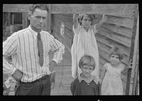 Trische family, tenant farmers, Plaquemines Parish, Louisiana. Sourced from the Library of Congress.