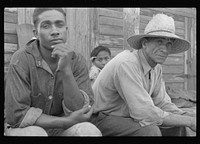 [Untitled photo, possibly related to: Unemployed trappers, Louisiana]. Sourced from the Library of Congress.
