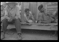 [Untitled photo, possibly related to: Children of unemployed trapper, Plaquemines Parish, Louisiana]. Sourced from the Library of Congress.