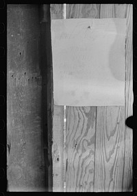 Advertising free chicken dinner, served at livestock auction by Democratic Committee, central Ohio. Sourced from the Library of Congress.