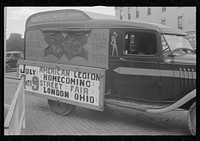 World War Veterans' homecoming and carnival, London, Ohio (see general caption). Sourced from the Library of Congress.