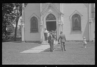 [Untitled photo, possibly related to: Methodist church, Unionville Center, Ohio]. Sourced from the Library of Congress.