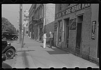 Street scene, Plain City, Ohio. Sourced from the Library of Congress.