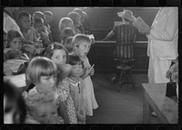 Sunday school, Penderlea Homesteads, North Carolina. Sourced from the Library of Congress.