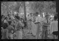 [Untitled photo, possibly related to: Sunday school picnic, Penderlea Homesteads, North Carolina]. Sourced from the Library of Congress.