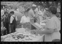 Sunday school picnic, Penderlea Homesteads, North Carolina. Sourced from the Library of Congress.