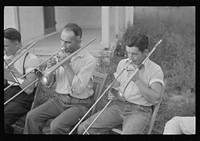 [Untitled photo, possibly related to: Part of the band, Red House, West Virginia]. Sourced from the Library of Congress.