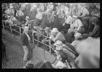 [Untitled photo, possibly related to: Men at auction room, Pickaway Livestock Cooperative Association]. Sourced from the Library of Congress.