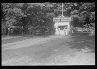 [Untitled photo, possibly related to: Entrance to Champaign County Fair, Ohio]. Sourced from the Library of Congress.