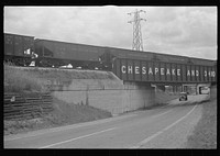 Underpass in central Ohio (see general caption). Sourced from the Library of Congress.
