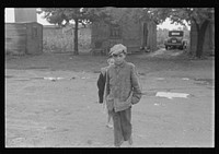 [Untitled photo, possibly related to: Dwellers in Circleville's "Hooverville," central Ohio (see general caption)]. Sourced from the Library of Congress.