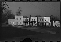 [Untitled photo, possibly related to: Frame houses. Fredericksburg, Virginia]. Sourced from the Library of Congress.