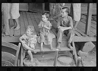 Tengle children, Hale County, Alabama. Sourced from the Library of Congress.
