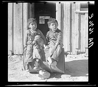 Indian children. Mescalero Reservation, New Mexico. Sourced from the Library of Congress.
